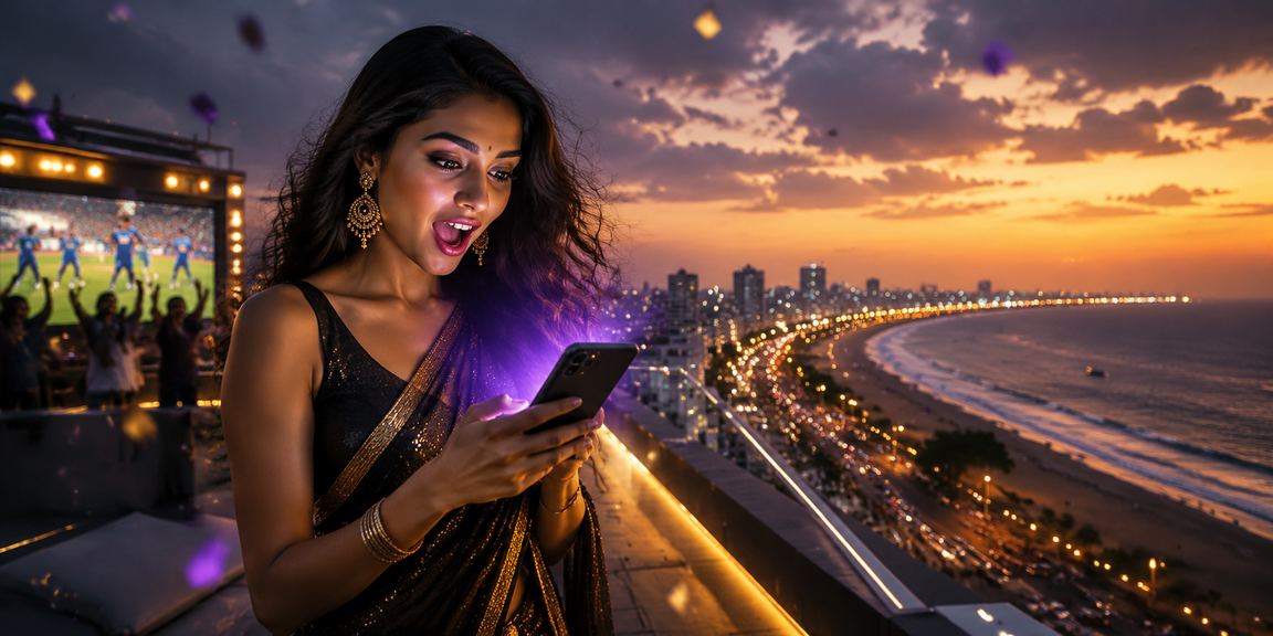 Dealer dealing Andar Bahar card game in Indian casino live stream